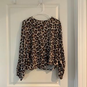 Audrey 3+1 Boutique leopard top